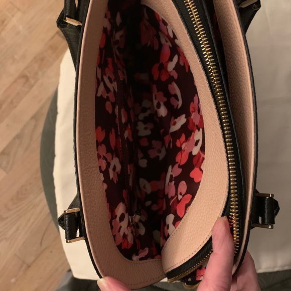 Purse or Handbag. Kate Spade pink and black. - Picture 6 of 9